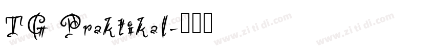 TG Praktikal字体转换